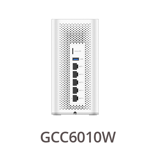 5 puertos red,USB 3.0, MicroSD