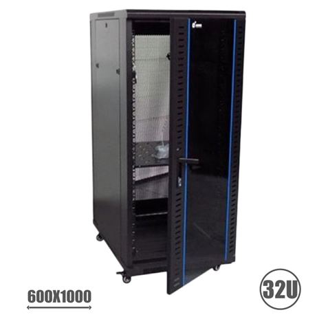 Armario RACK 19" 32U 600X1000 Perforado