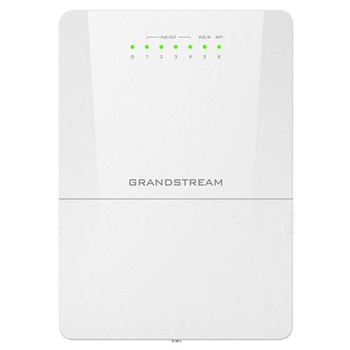 [GWN7710R] Switch PoE Lite administrable 6 puertos (5GE+1SFP)Exterior