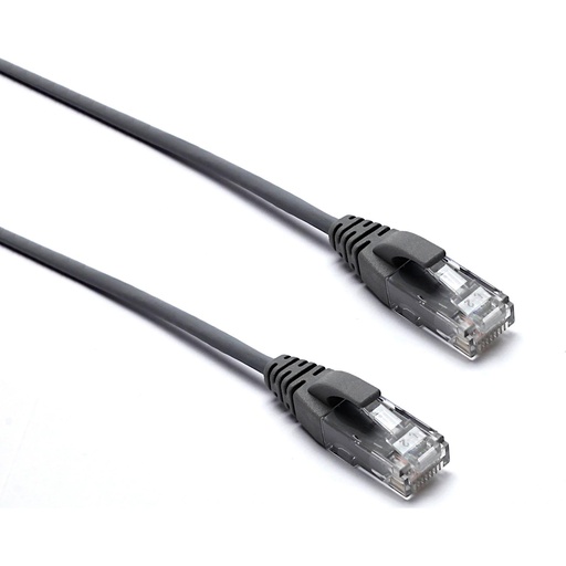 [100-504] LATIGUILLO CAT.6 UTP AWG28 LSOH 0.5M GRIS 